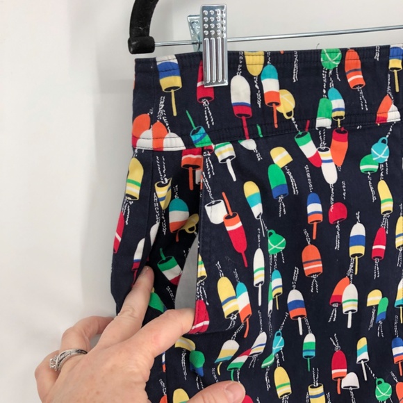 Talbots Womens Skirt Size 8P Popsicle Novelty Multicolor Summer Fun Teacher Zip - Picture 2 of 10